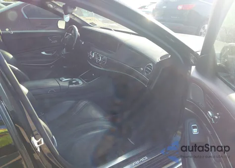 2016 Mercedes-Benz Amg S 63 4Matic из США, поврежденный, VIN WDDUG7JB4GA234268